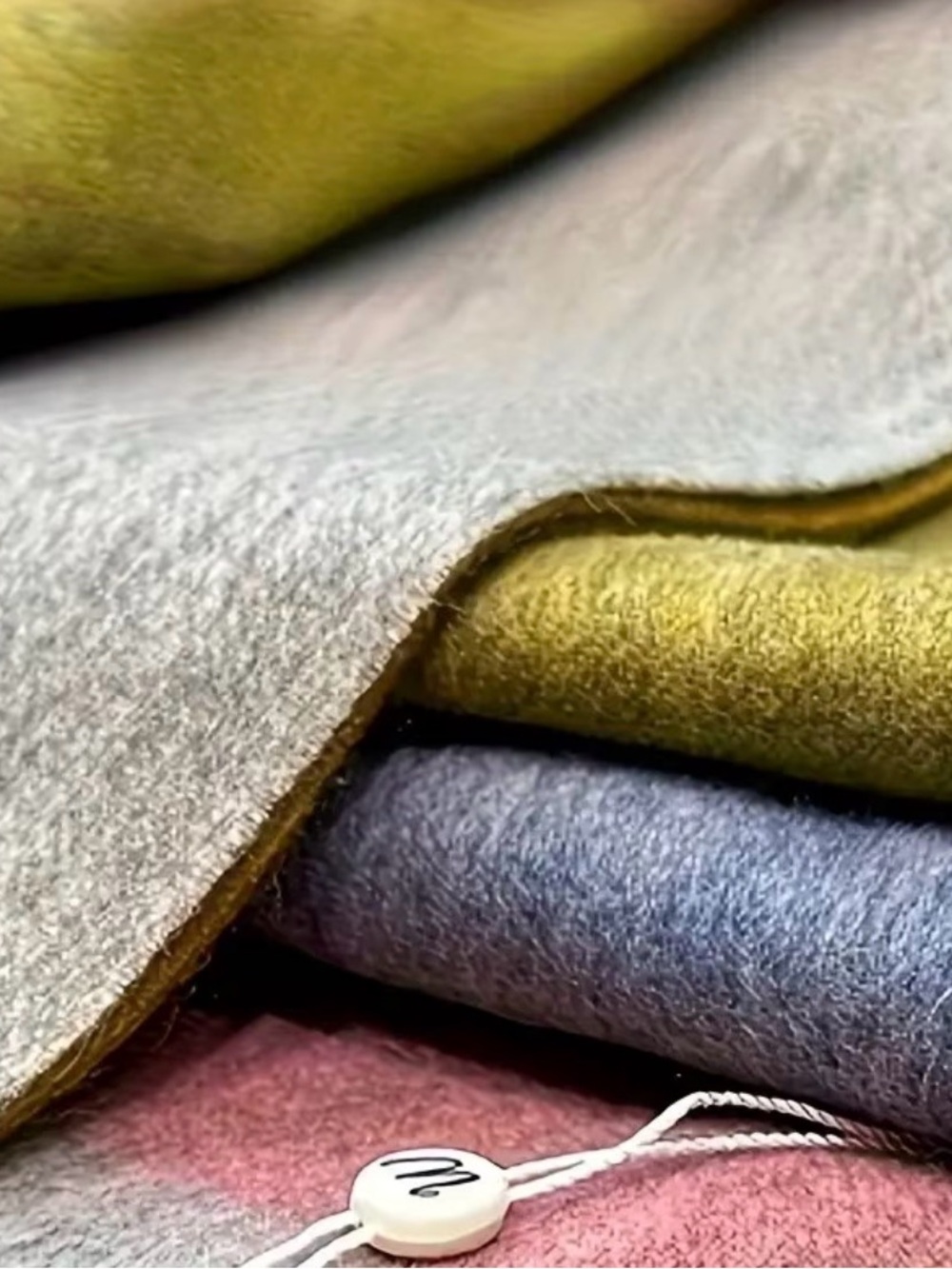 DeLuxe Australian 100% Wool Fringed Scarfs